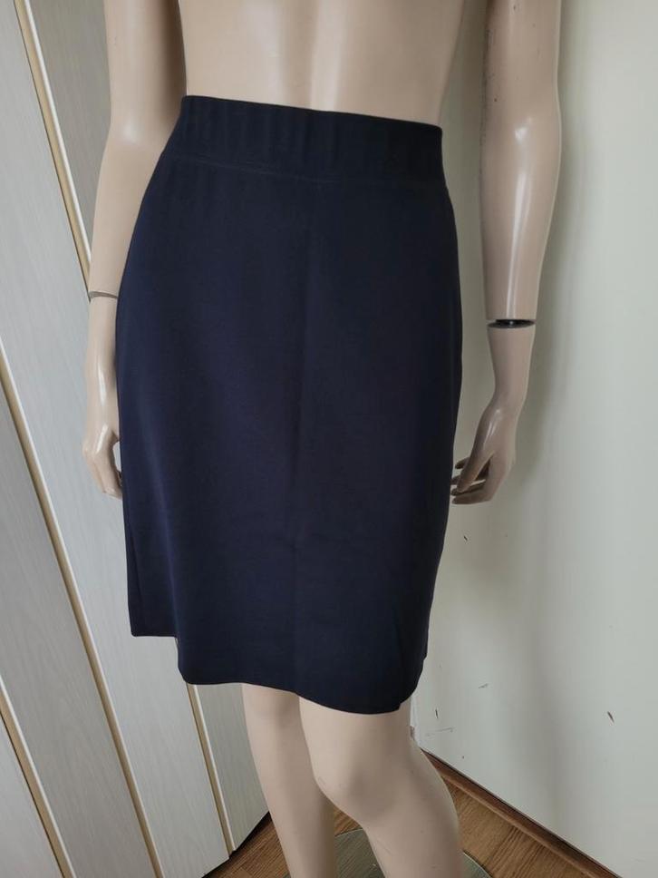 Marc Cain rok maat 3 M/38, Kleding | Dames, Rokken, Zo goed als nieuw, Maat 38/40 (M), Blauw, Boven de knie, Ophalen of Verzenden