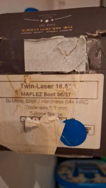 Maple Yzers - Twin-Laser 16.5" - Maat 36/37 beschikbaar voor biedingen