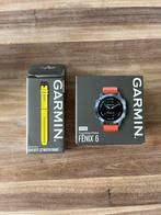 Garmin Fenix 6 Sapphire Titanium, Sieraden, Tassen en Uiterlijk, Sporthorloges, Zwart, Garmin, Ophalen of Verzenden, Zo goed als nieuw
