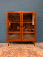 Vintage vitrinekast, Faarup Mobelfabrik, jaren 60, Ophalen, Huis en Inrichting