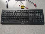 cherry stream toetsenbord recharge, Computers en Software, Toetsenborden, Ophalen of Verzenden, Zo goed als nieuw, Draadloos, Qwerty