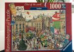 Ravensburger premium puzzel 1000 Londen, Hobby en Vrije tijd, Denksport en Puzzels, 500 t/m 1500 stukjes, Legpuzzel, Zo goed als nieuw