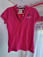 Gaastra roze polo shirt M fuchsia roze poloshirt, Gedragen, Ophalen of Verzenden, Roze