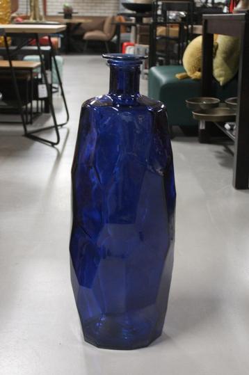 Prachtige hoge blauwe vaas TIMANTI Light & Living beschikbaar voor biedingen