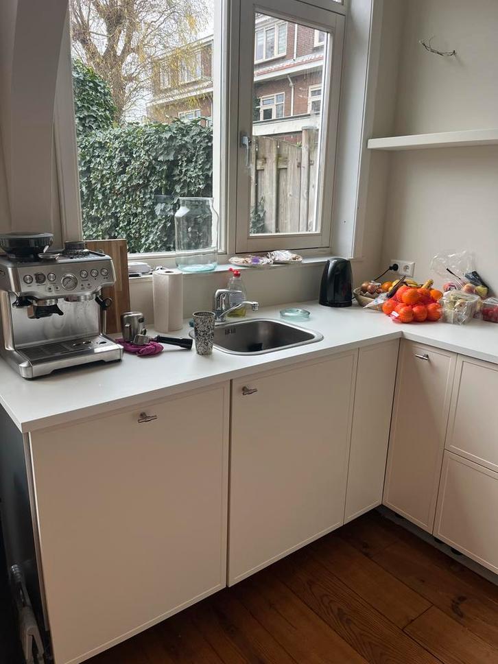 Ikea tijdelijk werkblad incl spoelbak, Huis en Inrichting, Keuken | Keukenelementen, Zo goed als nieuw, Minder dan 100 cm, 200 cm of meer