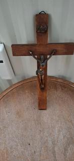 kruis met koper corpus, Verzamelen, Religie, Ophalen of Verzenden, Gebruikt, Overige typen, Christendom | Katholiek
