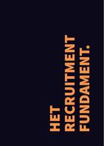 Gloednieuw boek Het Recruitment Fundament, Boeken, Nieuw, Ophalen of Verzenden