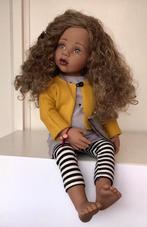 Prachtige Götz Doll Lea, Happy Kids in mooi kledingsetje, Ophalen of Verzenden, Zo goed als nieuw, Pop