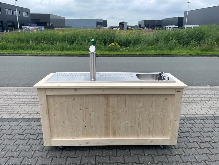 Biertap 2m (Spoelbak & Watergekoeld) Huren | Regio Elburg, Witgoed en Apparatuur, Thuistaps, Nieuw, Overige merken, Ophalen of Verzenden