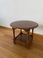 Bijzettafel, Huis en Inrichting, Tafels | Bijzettafels, Minder dan 55 cm, Vierkant, Zo goed als nieuw, Ophalen