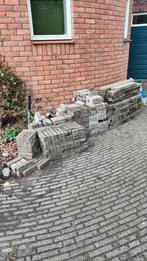 Gratis Klinkers - Circa 10m2, Ophalen, Gebruikt, Beton, Klinkers