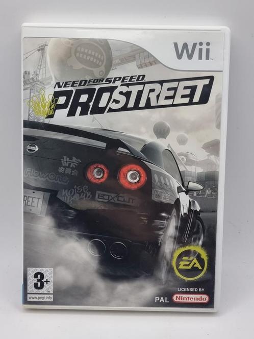Need for speed prostreet WII, Spelcomputers en Games, Games | Nintendo Wii, Zo goed als nieuw, Racen en Vliegen, 1 speler, Vanaf 3 jaar