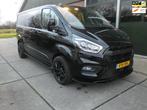 Ford Transit Custom 340 2.0 TDCI L2H1*dub.cab*170pk*limited*, Auto's, Stof, 4 cilinders, Adaptive Cruise Control, Zwart