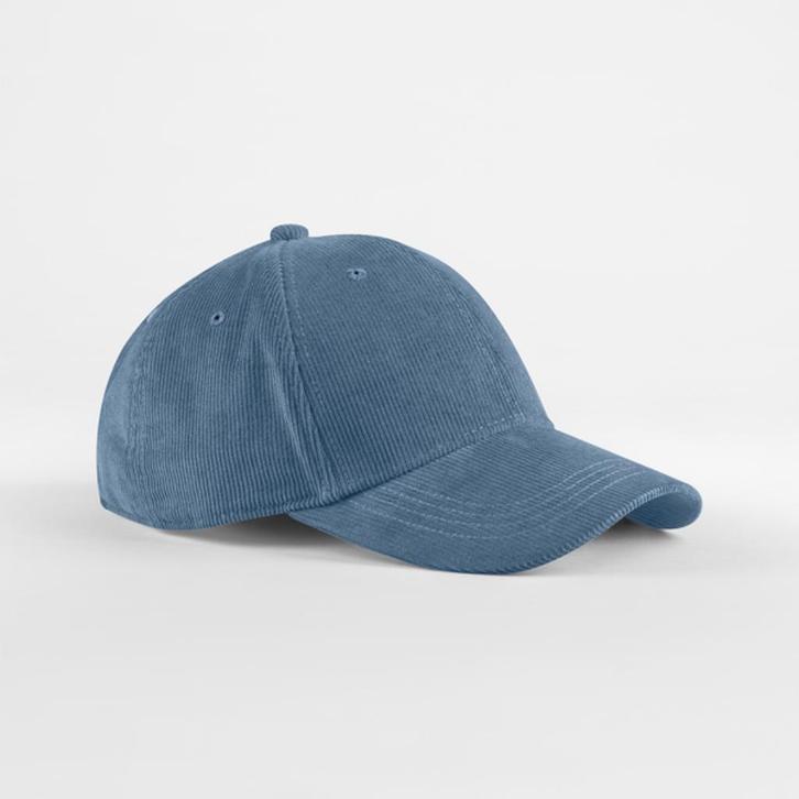 EARTHAWARE ORGANIC CORD BASEBALLPET - Slate Blue BF680, Kleding | Dames, Hoeden en Petten, Nieuw, Pet, One size fits all, Ophalen of Verzenden