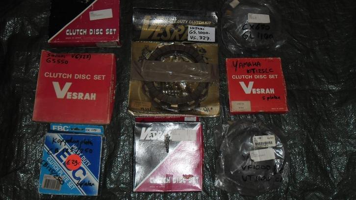 koppeling platen,oude yamaha suzuki kawasaki honda oldtimer, Motoren, Onderdelen | Overige, Nieuw, Ophalen of Verzenden