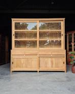 Teak Schoolkast | Buffetkast | Winkelkast Greeploos #2125, 200 cm of meer, Ophalen of Verzenden, 200 cm of meer, Teakhout
