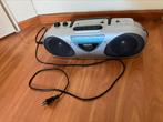 Philips draagbare radio cassette recorder, Ophalen of Verzenden, Zo goed als nieuw, Radio