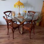4 mooie, stevige eettafel stoelen Butlers cross country, Huis en Inrichting, Stoelen, Ophalen of Verzenden, Zo goed als nieuw