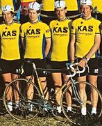 Wielrennen 2x fotokaart KAS – wielerploeg 1979 en 1987, Ophalen of Verzenden, Overige typen