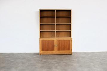 vintage boekenkast | wandkast | jaren 60 | Zweden beschikbaar voor biedingen