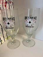 Het Nest bierglazen set van 2 glazen, Ophalen of Verzenden, Nieuw, Glas of Glazen, Overige merken