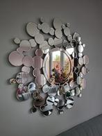 Design Spiegel - 100cm Diameter, Ophalen, Rond, Zo goed als nieuw, 75 tot 100 cm