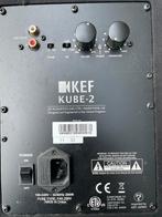 KEF KUBE-2 Subwoofer, Gebruikt, Subwoofer, JVC, Ophalen of Verzenden
