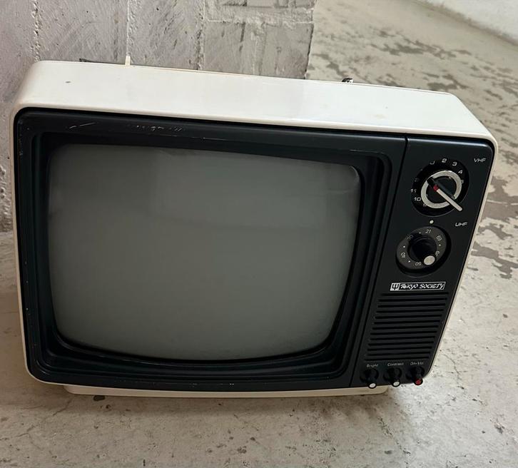 Kleine Retro TV - Leuk voor de verzamelaar!, Audio, Tv en Foto, Vintage Televisies, Gebruikt, Minder dan 40 cm, Overige merken