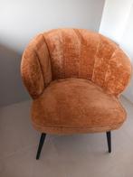Fauteuil Stoel terracotta bruin, Ophalen, 75 tot 100 cm, Stof