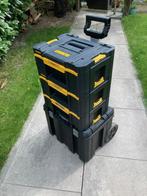Dewalt Trolley met 3 Tstak Lade koffers, Ophalen, Zo goed als nieuw