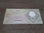 Vrijwel UNC biljet 10 gulden Staalmeester, 1943, Postzegels en Munten, Bankbiljetten | Nederland, Ophalen of Verzenden, 10 gulden