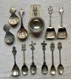 Verzameling lepeltjes met Hollandse taferelen, Antiek en Kunst, Ophalen of Verzenden