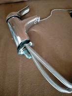 Mengkraan voor wastafel, Doe-het-zelf en Verbouw, Sanitair, Ophalen, Gebruikt, Chroom, Wastafel