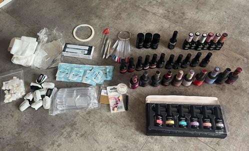 Grote verzameling gellak, gel wraps en accessoires, Sieraden, Tassen en Uiterlijk, Uiterlijk | Cosmetica en Make-up, Zo goed als nieuw