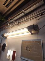 Vintage Industriële bunkerlamp XL fabriekslamp DDR, Huis en Inrichting, Ophalen, ,, Zo goed als nieuw, ,