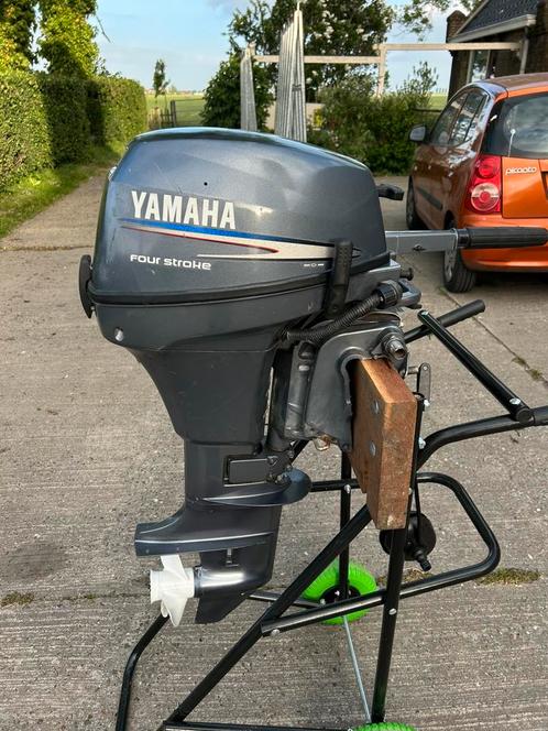 Yamaha 9.9 pk 4 takt  2011 kortstaart buitenboordmotor, Watersport en Boten, Buiten- en Binnenboordmotoren, Gebruikt, Benzine