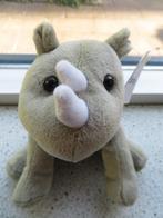 Neushoorn merk Sibbing  Minifeet meet ca 18 cm, Kinderen en Baby's, Speelgoed | Knuffels en Pluche, Ophalen of Verzenden, Nieuw