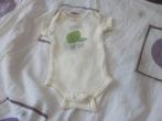 Roomwit/lime prematuur rompertje limoen squeeze the day 44, Kinderen en Baby's, Babykleding | Prematuur, Ophalen of Verzenden