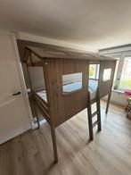 Boomhut bed - kinderbed - hout, Kinderen en Baby's, Kinderkamer | Stapelbedden en Hoogslapers, Ophalen, Zo goed als nieuw, Stapelbed