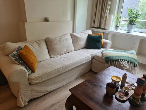 Ikea Ektorp 3 seater Sofa with chaise, Huis en Inrichting, Banken | Sofa's en Chaises Longues, Gebruikt, Driepersoons, Overige materialen