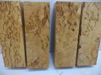 Karelisch berkenhout masser blokjes handvaten heften hout, Ophalen of Verzenden, Nieuw