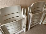 2 witte Hartman tuinstoelen zo goed als nieuw, Tuin en Terras, Tuinstoelen, Ophalen, Zo goed als nieuw, Kunststof