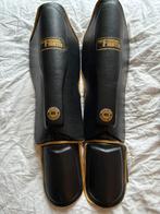 Scheenbeschermers Professional Fighter Echt rundleer Top, Ophalen of Verzenden, Zo goed als nieuw, Boksbeschermers