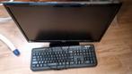Computer monitor incl toetsenbord zonder voedingskabel, Computers en Software, Monitoren, Ophalen, Onbekend, AOC, Onbekend