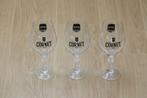 Cornet Bierglazen ZGAN (3 stuks, prijs p.s.), Ophalen of Verzenden, Zo goed als nieuw, Glas of Glazen, Overige merken