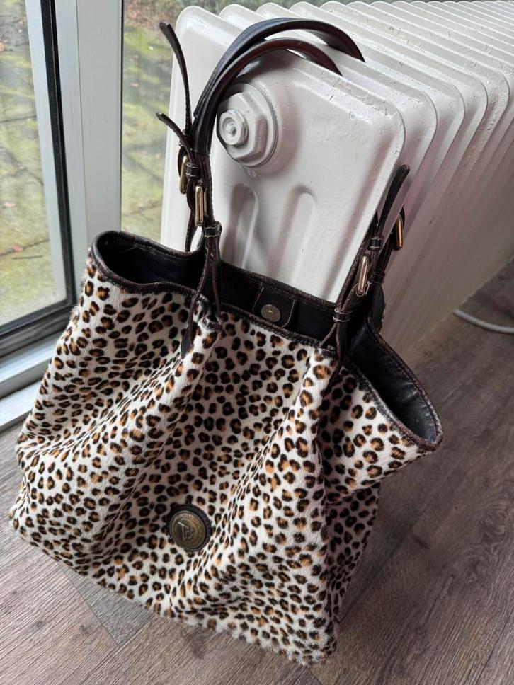 Exclusieve ToV shopper, Sieraden, Tassen en Uiterlijk, Tassen | Damestassen, Gebruikt, Shopper, Beige, Ophalen of Verzenden