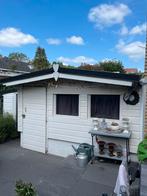 tuinhuis gratis op te halen en zelf te demonteren 330 x 210, Tuin en Terras, Tuinhuizen, Ophalen, Overige materialen, Gebruikt