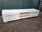 Televisiemeubel wit lxbxh 180x45x38cm, Ophalen, Gebruikt, 25 tot 50 cm, Minder dan 100 cm