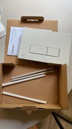 Nieuwe bediening wc Spoelplaat Ideal Standard glanzend wit, Doe-het-zelf en Verbouw, Sanitair, Ophalen of Verzenden, Nieuw, Toilet