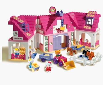 Hello kitty kinderboerderij + 2 kleine sets beschikbaar voor biedingen